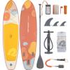 Retrospec Weekender Inflatable Paddle Board with Beach Accessories - 10'6" X 32in SUP Board, Textured Deck Pad, Pump & Travel Bag - Lightweight iSUP view 1