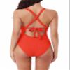 BCA by Rebecca Virtue Women's Standard Madilynn Texture One Piece Swimsuit, Scarlett view 2
