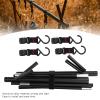 XHTLLO Camping Hanging Rack, 8kg Bear The Weight Portable Clothesline Hanging Gear, Lightweight Storage Outdoor Triangle Rack, Outdoor Supplies view 2