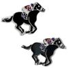 Racing Horses Cufflinks view 1