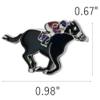 Racing Horses Cufflinks view 2