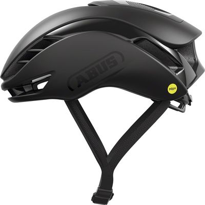 ABUS Gamechanger 2.0 MIPS Bike Helmet - Aerodynamic Road Cycling, Gravel Biking and Cyclocross Helmet - Velvet Black, Medium