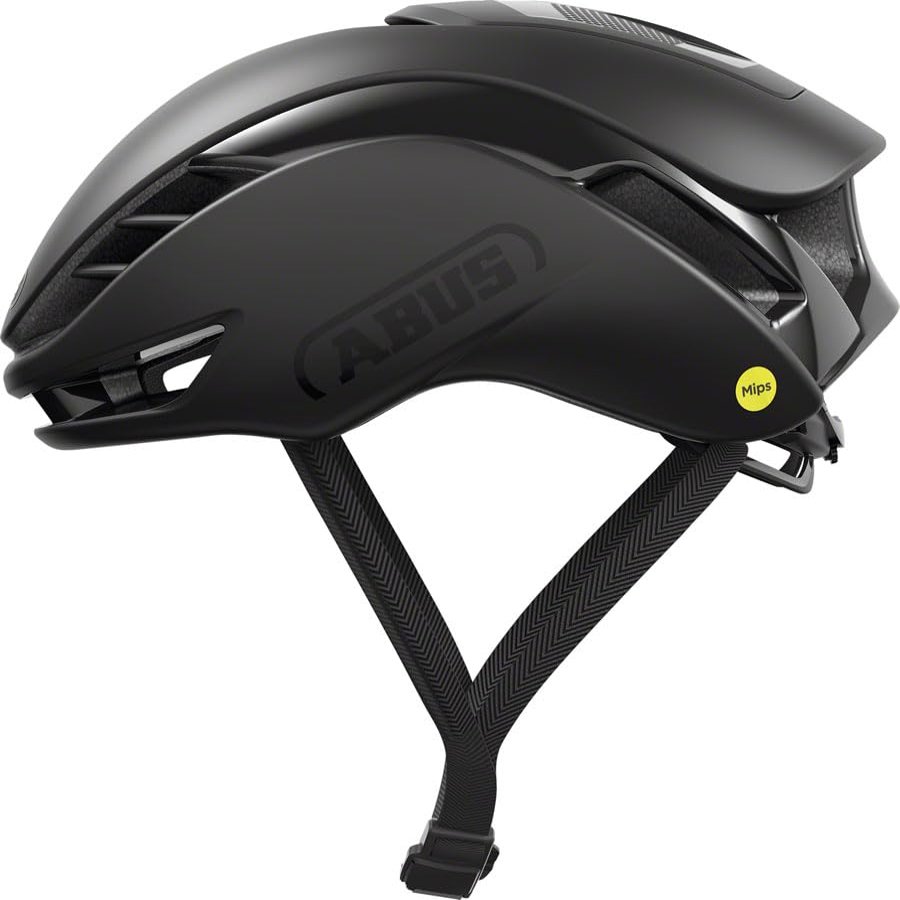 ABUS Gamechanger 2.0 MIPS Bike Helmet - Aerodynamic Road Cycling, Gravel Biking and Cyclocross Helmet - Velvet Black, Medium