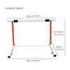 MTNBHH Speed Agility Hurdles for Sports Practice, Height Adjustable Agility Training Hurdles 76.2-106.7cm Track and Field Speed Track Hurdles view 2