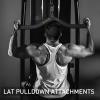 LAT Pull Down Bar for Cable Machine, LAT Pulldown Attachments T-bar V-bar Cable Attachment for Gym, Back Tricep Strength Training Handle (BL4PLUS) view 4