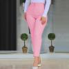 Uillui Dress Pants for Women Business Casual High Waist Pleated Cropped Pants Trendy Solid Slacks Office Trousers Workwear view 2