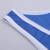 GYMAPE Mens One Piece Wrestling Singlets Singlet Basic Layer Fishing Breathable Wrestling Uniform Underwear Pajamas Blue-White L view 4