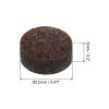PATIKIL 12mm Pool Cue Tips, 10 Pack Pool Billiard Cue Tips Pool Stick Replacement Tip Snooker Cue Tips for Pool Cue, Brown view 2