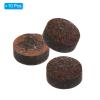 PATIKIL 12mm Pool Cue Tips, 10 Pack Pool Billiard Cue Tips Pool Stick Replacement Tip Snooker Cue Tips for Pool Cue, Brown view 3