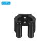 PATIKIL 17mm Dia Billiards Cue Locating Clip Holder, 12 Pack Plastic Snooker Clip for Fishing Rod Pool Cue Rack Storage, Black view 3