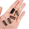 6 Pcs Watch Band Fastener Rings, 22mm Silicone Watch Strap Holder Loop Men's Watch Bands Retainer Black Rubber Watch Strap Keeper Replacement Watch Band Accessories for Sport Smartwatch Parts view 3