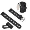 6 Pcs Watch Band Fastener Rings, 22mm Silicone Watch Strap Holder Loop Men's Watch Bands Retainer Black Rubber Watch Strap Keeper Replacement Watch Band Accessories for Sport Smartwatch Parts view 4