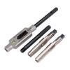 Hubceuo Bicycle Repair Thread 9/16 Inch Bicycle Thread Tapping Device Cycle Crank Saver Kit Pedal Thread Repair Tap Thread Tool view 2