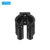 PATIKIL 23mm Dia Billiards Cue Locating Clip Holder, 12 Pack Plastic Snooker Clip for Fishing Rod Pool Cue Rack Storage, Black view 3
