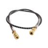 High Pressure Hose with Spring Wrapped 100cm Long PCP Pneumatics Air Refilling Pump Nylon Black Hose view 3