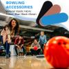 Hubceuo 120 Pcs Bowling Tape Bowling Thumb Tape Bowlers Tape Flex Bowling Finger Tape Elastic Bowling Thumb Protector,A, Blue&Black&Brown view 4