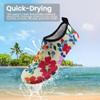 SEEKWAY Water Shoes Women Men Adult Quick-Dry Aqua Socks Barefoot Non Slip for Beach Swim River Pool Lake surf Black SK002(U) view 2