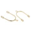 NineFit Basics Premium Stainless Steel Equestrian Horse Riding Spikes for Men - Set of 2, Gold, as described view 4