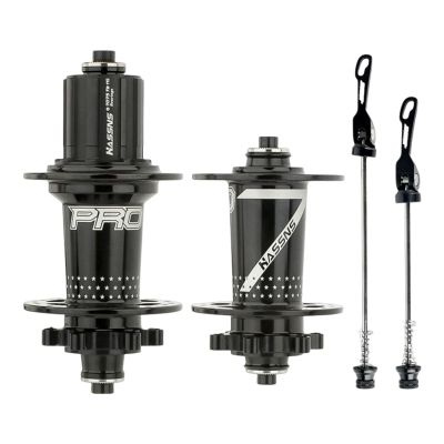 32-Hole Mountain Bike for Rear 135mm Axle, Black, 1 Pair