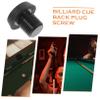 Happyyami Snooker Cue Back Billiard Accessory for Connecting Cue and Extension Handle Essential Snooker Stick Back Screw for Pool Players view 4