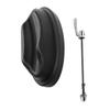 Happyyami 1set Professional Bike Front Wheel Riser Mat for Indoor Training Lightweight Front Wheel Fixing Stand Compatible Mountain and for Enhanced Stability view 1