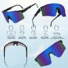 BUYAGE Cycling Glasses for Men Women, Youth Baseball Sunglasses Teens Softball Running Sports 80s Shades view 4