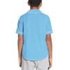 BAICAIYU Kids Baseball Jersey Solid Button Down Shirts Sports Uniform for Boy Gril Softball Light Blue view 2