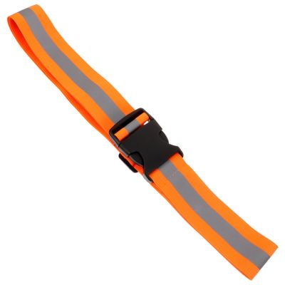 Happyyami Adjustable Reflective Running Belt Strap for Night Activities for Running Cycling and Walking High Visibility Design for Enhanced Security