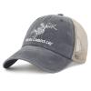 Making Cowboys Cry Hat for Women Retro Denim Hats Womens Gray01 Ball Caps with Design for Mailman view 1