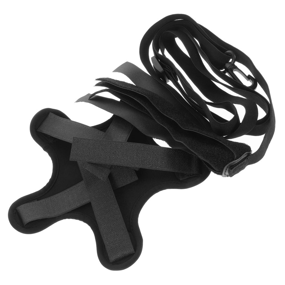 Yardwe Soccer Ball Training Equipment Kick Trainer for Boys and Girls Football Juggle Bag Belt for Enhanced Passing Receiving and Ball Control Skills Black
