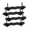 Happyyami 4pcs Tabletop Sword Display Rack Durable Plastic Sword Holder for Storage and Showcasing for Collectors and Martial Arts Enthusiasts Height