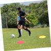 Happyyami 6pcs Soccer Training Sign Discs Playground Markers for Football Drills Non-Fade Training Tools Bright Colors view 2