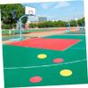 Happyyami 6pcs Soccer Training Sign Discs Playground Markers for Football Drills Non-Fade Training Tools Bright Colors view 4