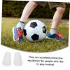 Happyyami 1pair Soccer Shin Guards Calf Lightweight and Ergonomic Design for Adults and Boys and Girls Reusable Football Shin Pads for view 2