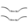HANABASS 2pcs Stainless Steel Dock Cleats for Boats and Yachts Durable Rope Tie-Off Versatile Anchoring for Docks and Garages view 1
