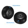 PATIKIL 52mm 95A Skateboard Wheels with Black Bearings, 4 Pack Street Wheels with Skate Tool for Skateboards Tricks Cruiser Wheel Replacement, Black view 3