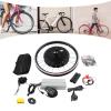 Gbonklong 48V 1000W Electric Bicycle Motor Kit, 20" Front Wheel E- E-Bike Cycling Hub with V brake & Disc brake for Assembling and Converting the 20in Front Wheel of a Bicycle view 3