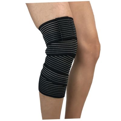 Yardwe 3pcs Elastic Squat Strap for Weightlifting Leg Bandages for Enhanced Support Home Workouts Black Blue Beige Compression Design for Injury Prevention