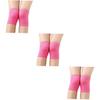 Gatuida 3pcs Knee Support Sleeve for Running and Outdoor Sports Activities Lightweight Knee Warmer Protector for Men and Red for Hiking and Exercise view 1