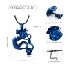 AIWENXI Dragon Urn Necklace for Ashes Cremation Jewelry for Women Men Stainless Steel Memorial Necklaces Ash Holder for Human Pets Keepsake Jewelry for Loved Ones with Fill Tool view 2