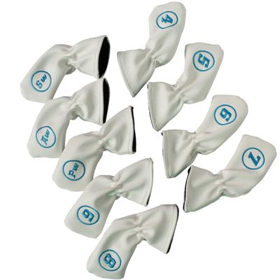 Sosoport 9 Pack Golf Club Covers Driver Covers for Golf Clubs Protection for Outdoor Indoor Playing