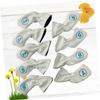 Sosoport 9 Pack Golf Club Covers Driver Covers for Golf Clubs Protection for Outdoor Indoor Playing view 3