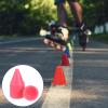 M METERXITY 25 Pack Agility Field Marker - Sports Cones Traffic Markers with Hole, Apply to Roller Skating/Bicycle Training Exercise (Pink) view 2