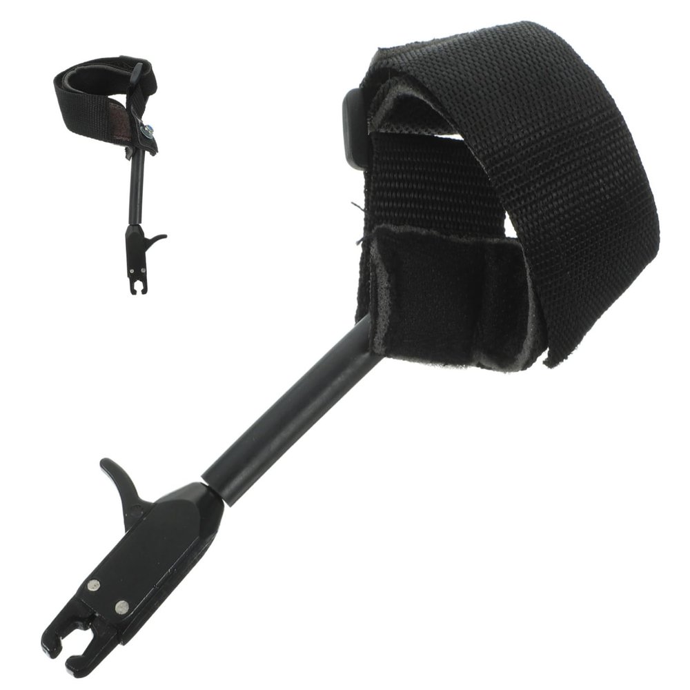 Sosoport 2pcs Recurve Arrow Caliper Release Aid Accessory for Improved Accuracy and Consistency Archery Strap for Ages Material for Recurve and Compound Bows