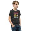 100 Days of School T-Shirt, 1st Grade Survival Quote Tee, Kindergarten Milestone, Kindy Teacher Top, Funny Student Tshirt Dark Grey Heather view 2