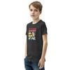 100 Days of School T-Shirt, 1st Grade Survival Quote Tee, Kindergarten Milestone, Kindy Teacher Top, Funny Student Tshirt Dark Grey Heather view 3