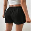 DIERAN Summer Womens Casual Shorts Solid Wrap Front Skort view 3