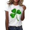 Jesus Sweatshirt St PatrickS Golf Shirts Saint Patricks Day Shirts Women Sexy St Pattys Day Shirt Women Sexy D-White view 1
