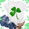 Jesus Sweatshirt St PatrickS Golf Shirts Saint Patricks Day Shirts Women Sexy St Pattys Day Shirt Women Sexy D-White view 3