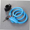 Yardwe Colorful Cable Bike Lock Theft Chain Lock for Bicycles Mountain Bikes and Atvs Weather Scratch Resistant Convenient Blue Design view 4